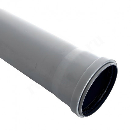 Труба канализационная RTP DN110 x 2,7 PN0,5L3м, PP-H, серая