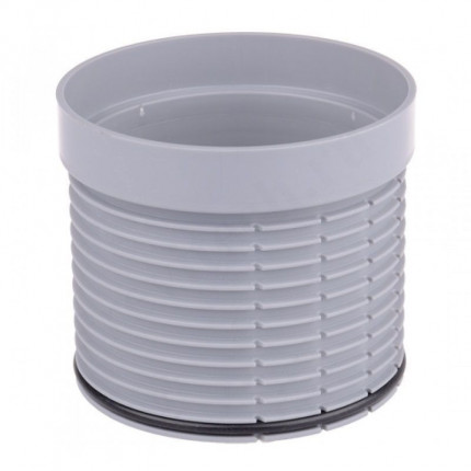 Удлинитель 110-110, HL, труба-труба, серый, L100, для трапов