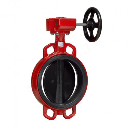 Затвор дисковый межфланц. DN125, PN16, ADL ГРАНВЭЛ ЗПТС, чугун, редуктор со штурвалом